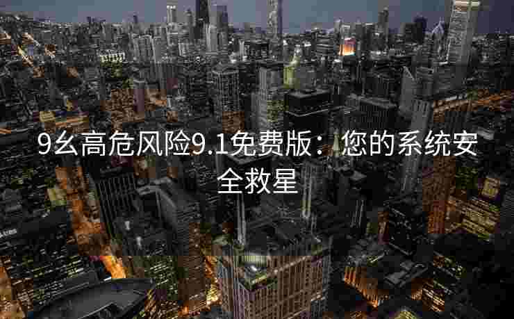 9幺高危风险9.1免费版：您的系统安全救星