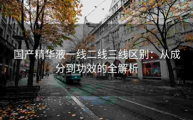 国产精华液一线二线三线区别：从成分到功效的全解析